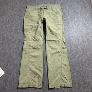 VTG Y2K REI Low Rise Olive Green Cargo Hiking Pants Womens 6 Petite